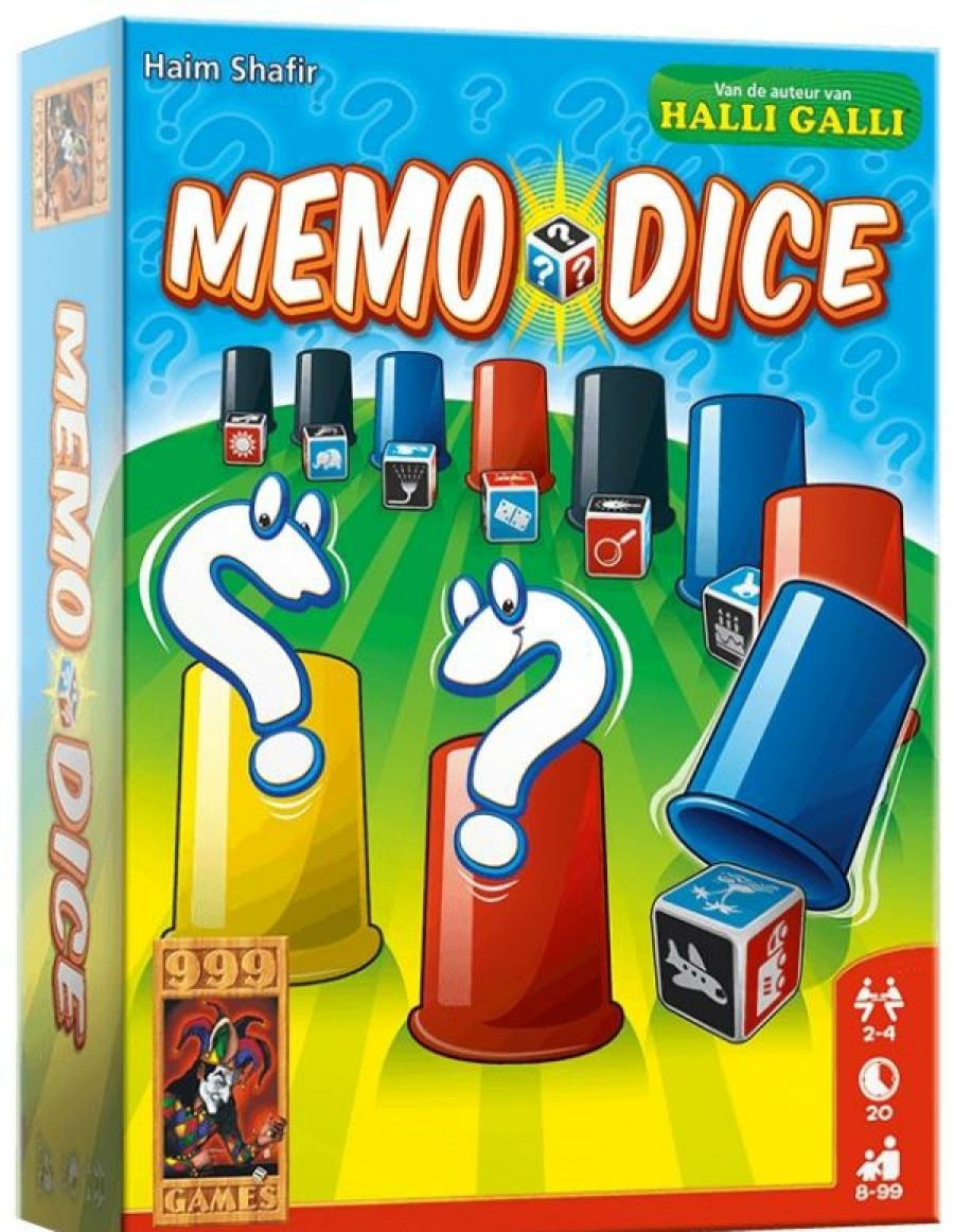 999 Games Dobbelspellen | Memo Dice - Dobbelspel