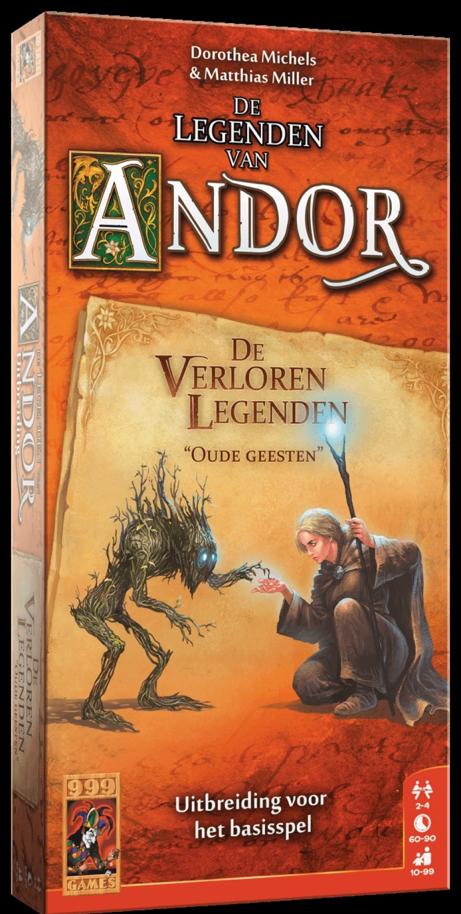 999 Games Samenwerking Bordspel | De Legenden Van Andor: De Verloren Legenden - Bordspel