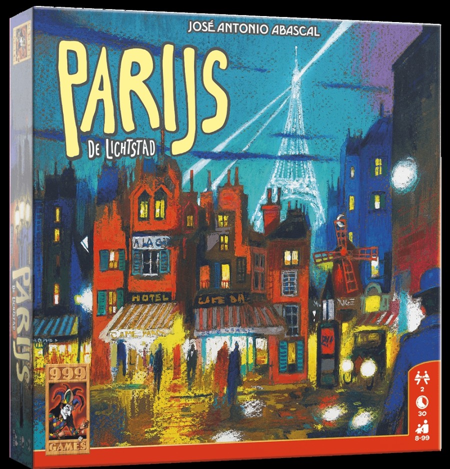 999 Games 2 Persoonsspellen | Parijs - Bordspel