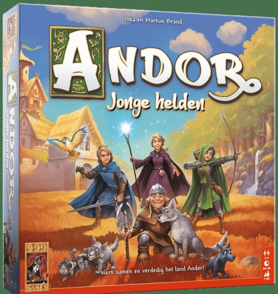 999 Games Kinderspellen | De Legenden Van Andor: Jonge Helden