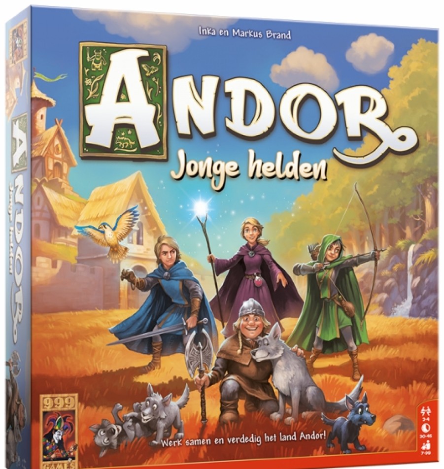 999 Games Kinderspellen | De Legenden Van Andor: Jonge Helden