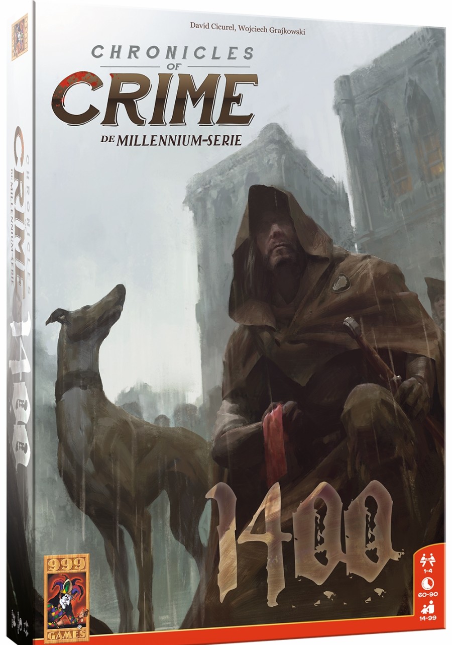 999 Games Samenwerking Bordspel | Chronicles Of Crime: 1400