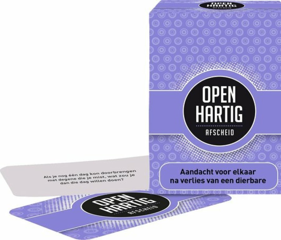 Open Up! Kaartspellen | Openhartig Afscheid