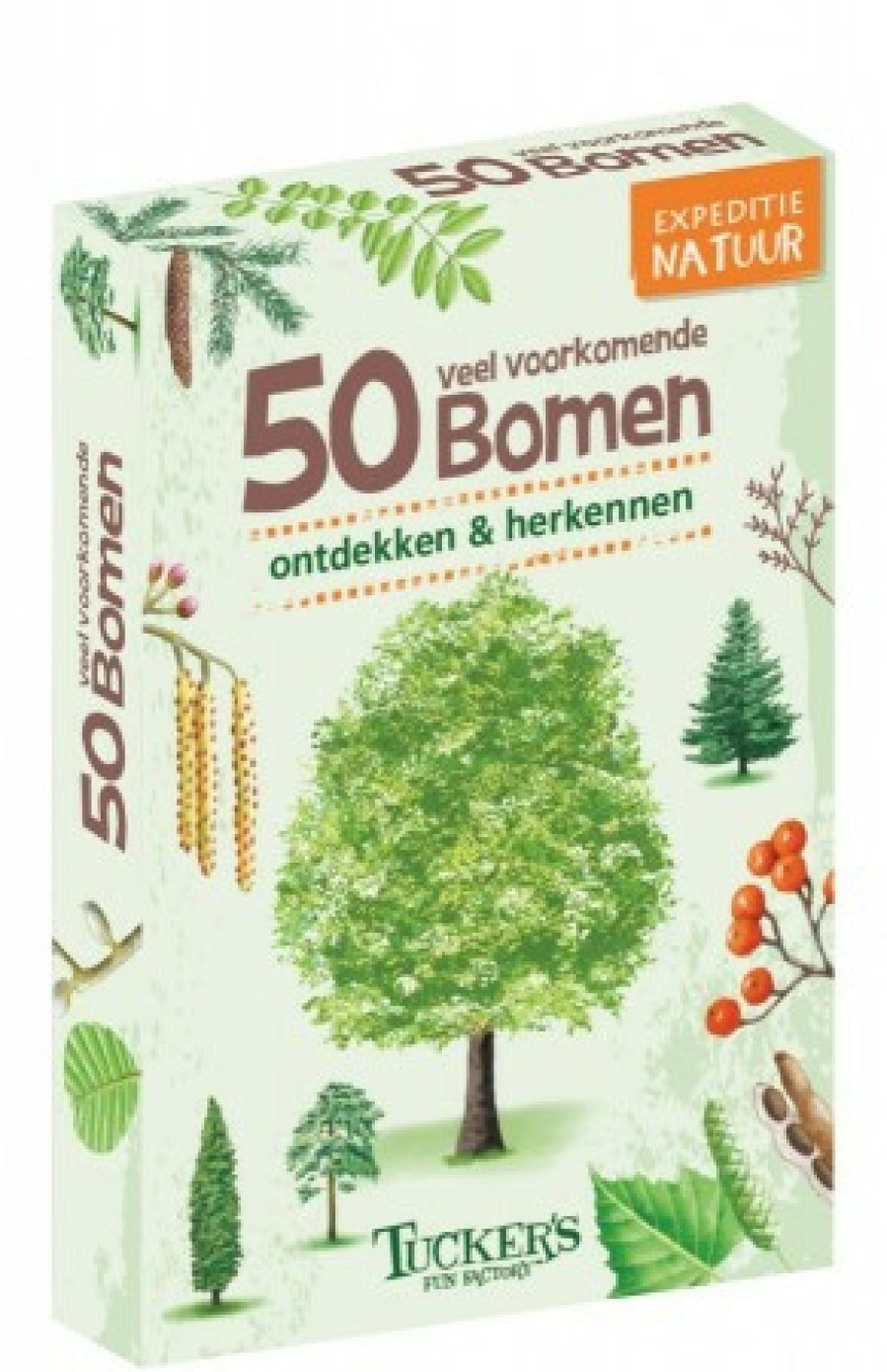 Tucker's Fun Factory Kaartspellen | Expeditie Natuur 50 Bomen - Weetjes