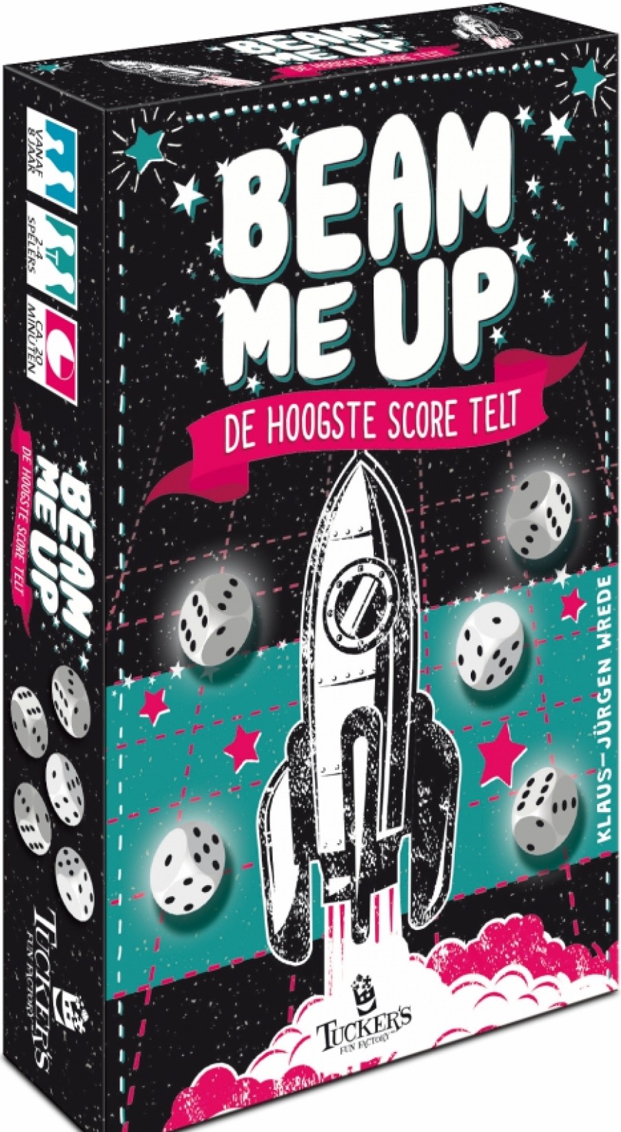 Tucker's Fun Factory Dobbelspellen | Beam Me Up - Dobbelspel