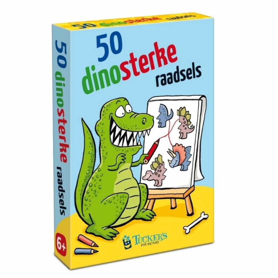 Tucker's Fun Factory Kinderspellen | 50 Dinosterke Raadsels