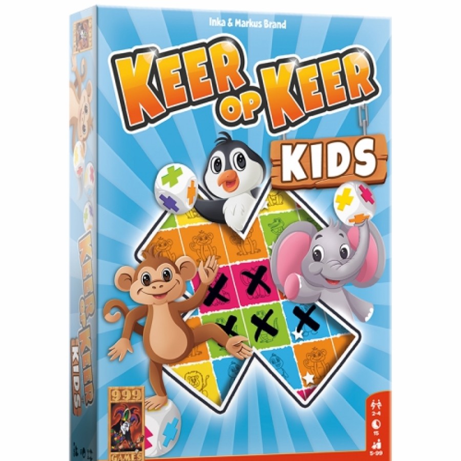 999 Games Kinderspellen | Keer Op Keer Kids - Dobbelspel