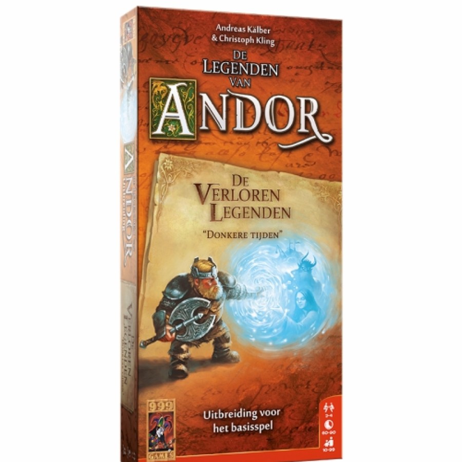 999 Games Samenwerking Bordspel | De Legenden Van Andor: De Verloren Legenden: Donkere Tijden