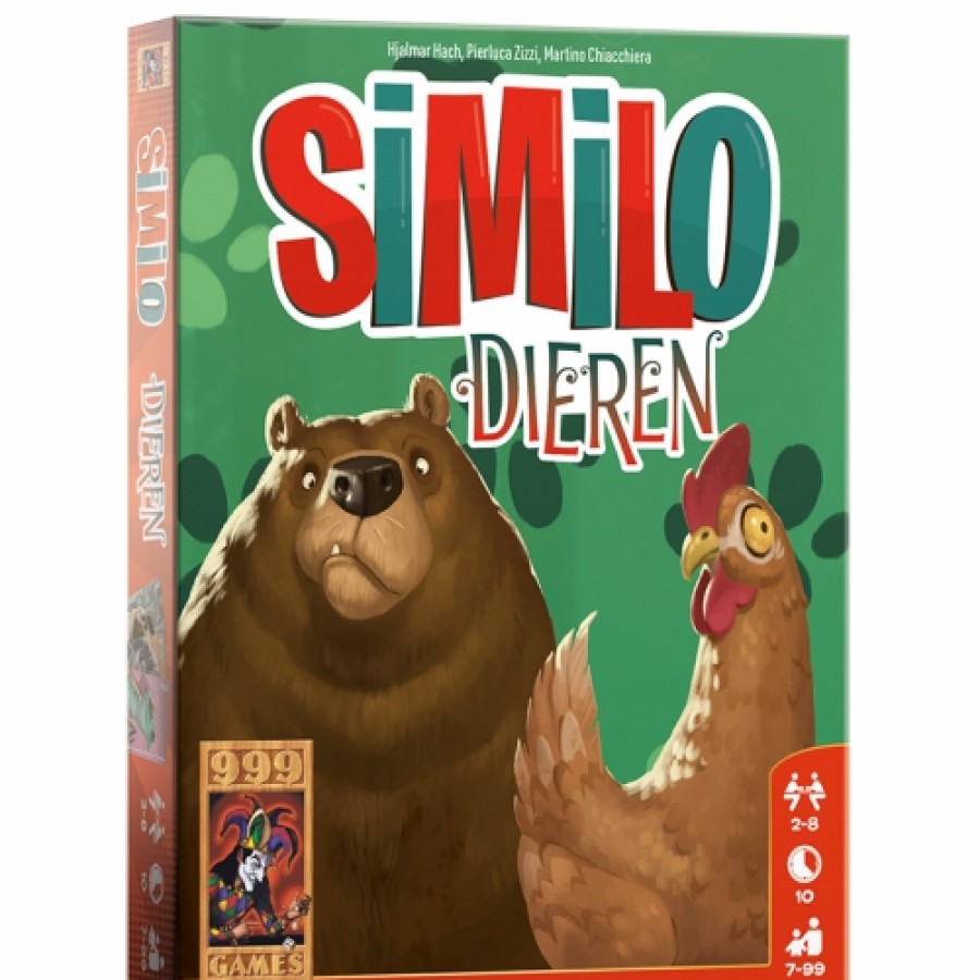 999 Games Kaartspellen | Similo: Dieren - Kaartspel