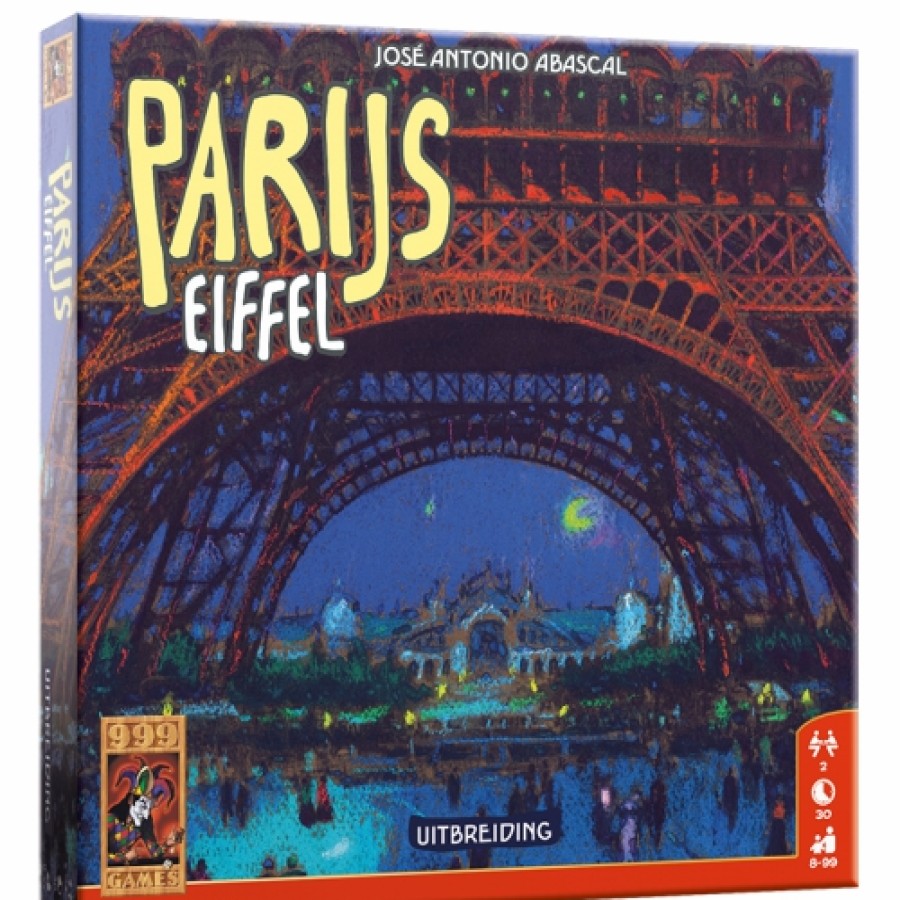 999 Games 2 Persoonsspellen | Parijs Uitbreiding Eiffel