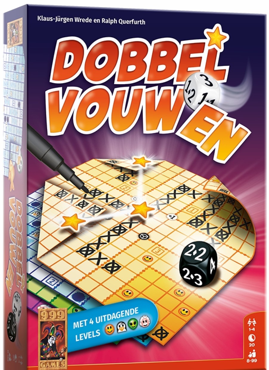 999 Games Dobbelspellen | Dobbel Vouwen - Dobbelspel