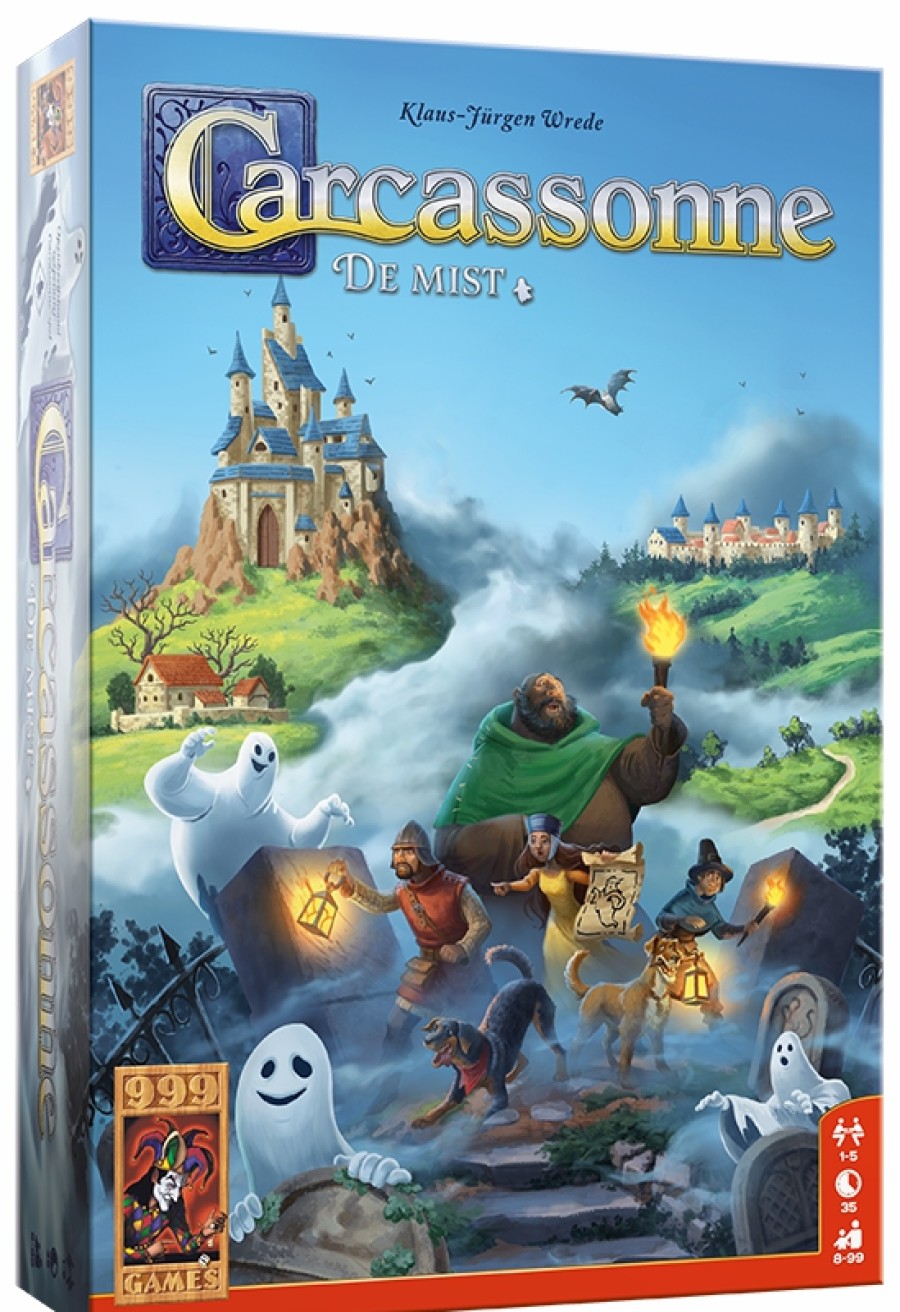 999 Games Carcassonne | Carcassonne De Mist - Bordspel