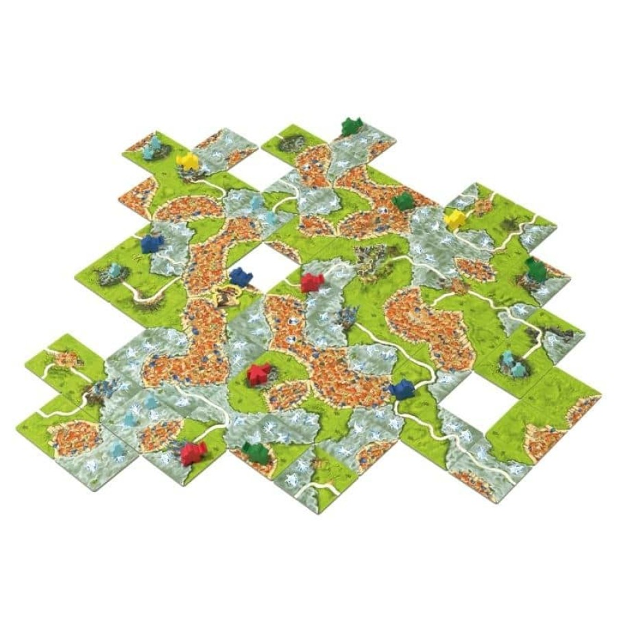 999 Games Carcassonne | Carcassonne De Mist - Bordspel