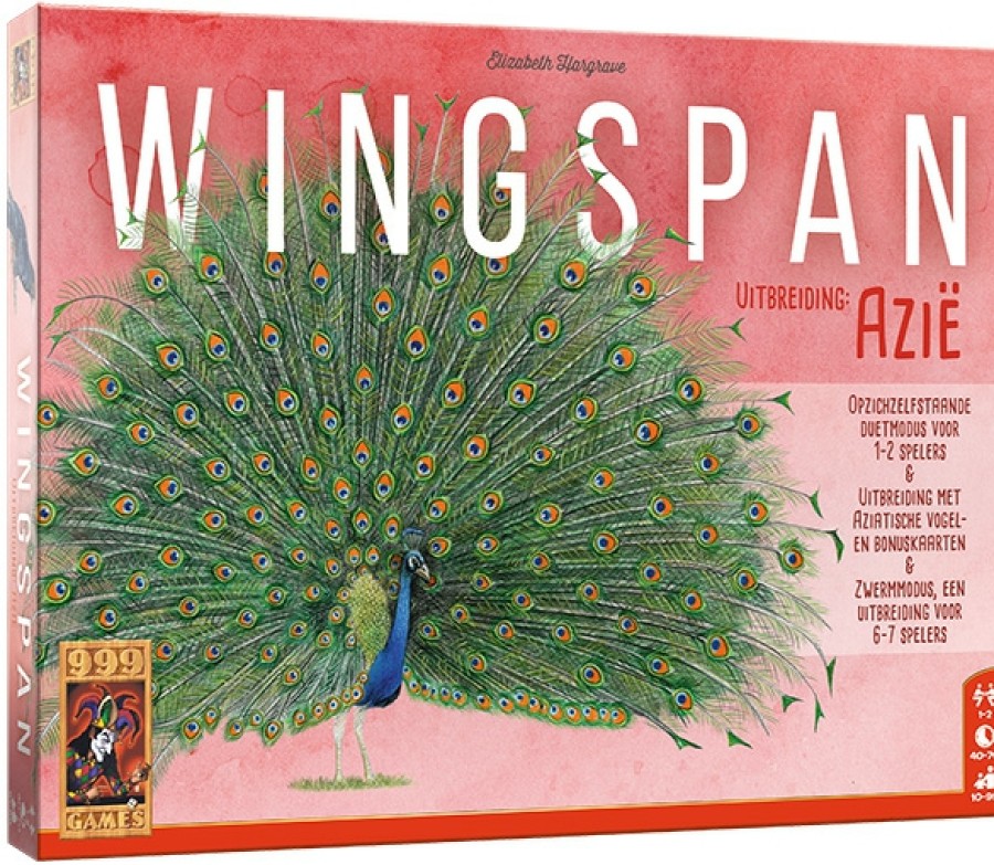 999 Games 2 Persoonsspellen | Wingspan Uitbreiding: Azie Nl