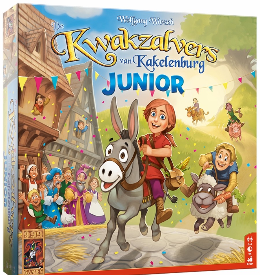 999 Games Familie Spellen | Kwakzalvers Van Kakelenburg Junior