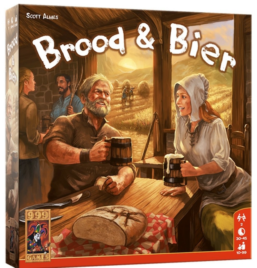 999 Games 2 Persoonsspellen | Brood & Bier - Bordspel