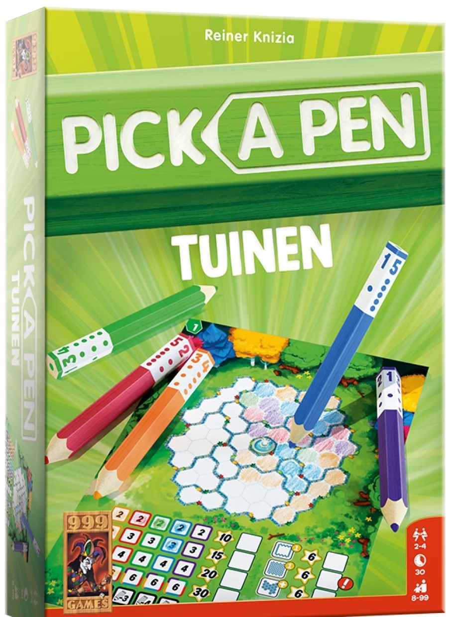 999 Games Familie Spellen | Pick A Pen - Tuinen