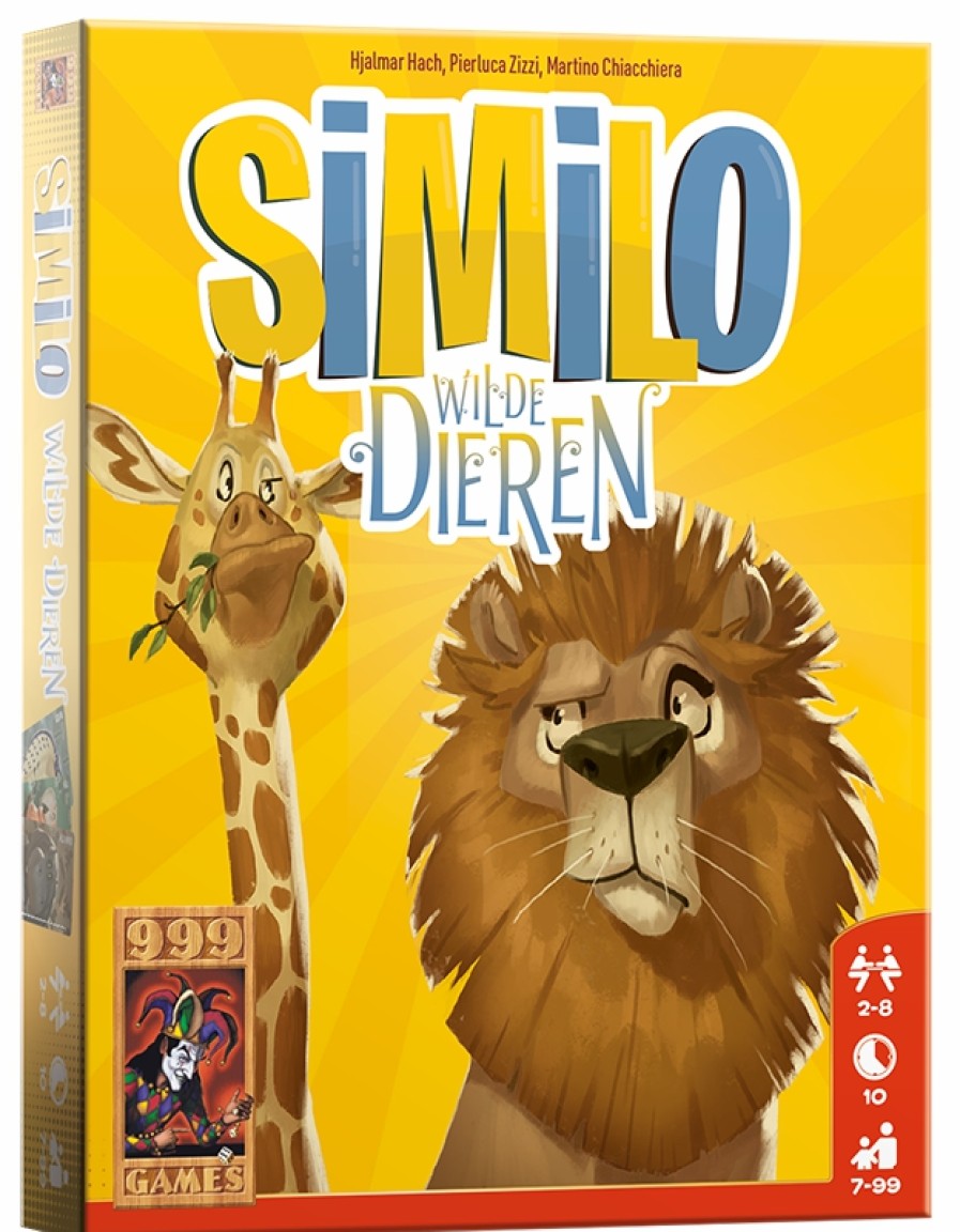 999 Games Kaartspellen | Similo: Wilde Dieren - Kaartspel