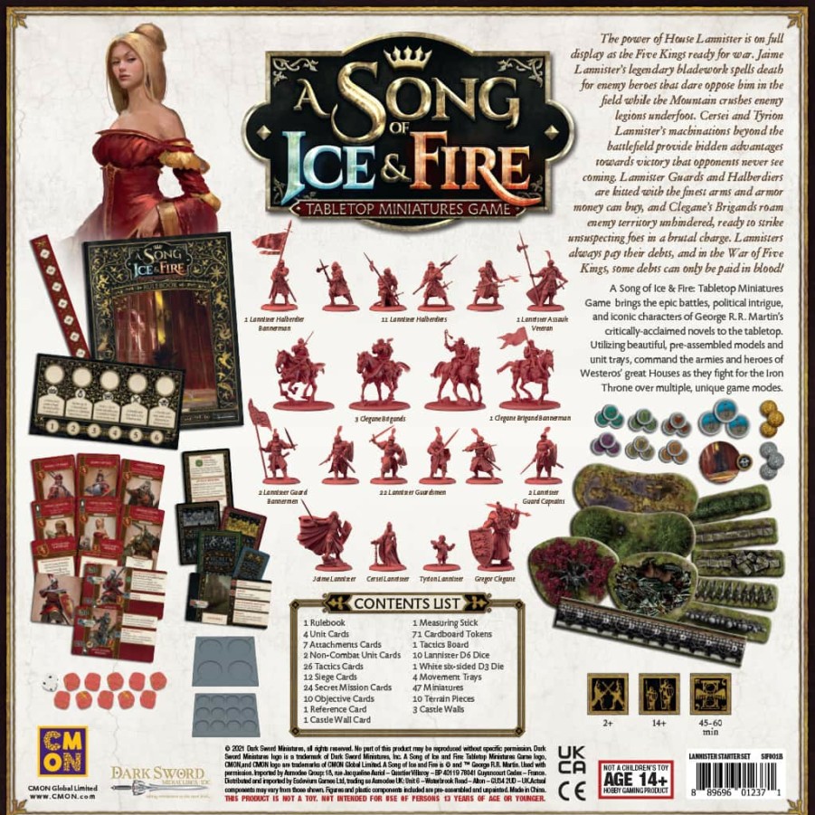 CMON Strategische Spellen | A Song Of Ice And Fire - Lannister Starter Set