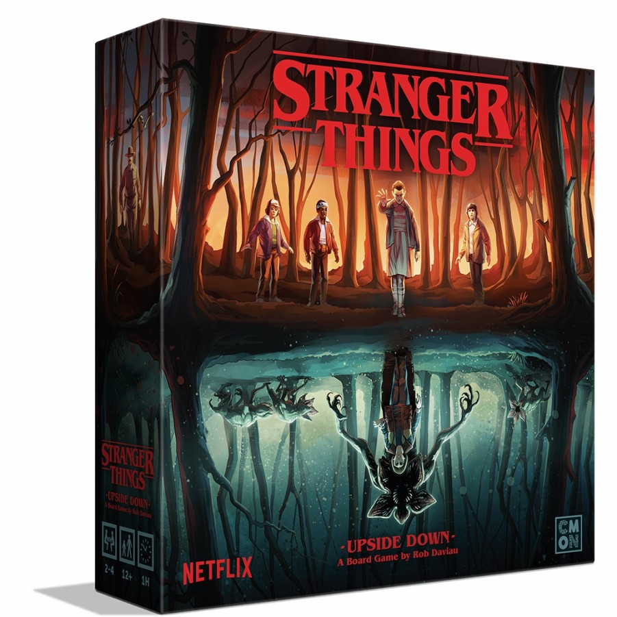 Cool Mini or Not Samenwerking Bordspel | Stranger Things Upside Down