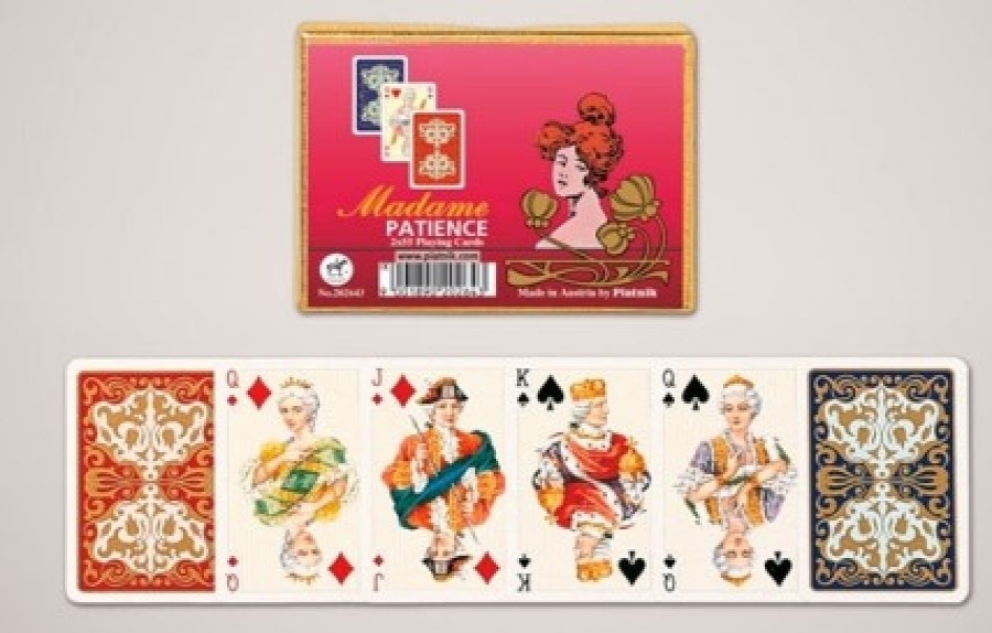 Piantik Speelkaarten | Madame Patience Speelkaarten - Double Deck