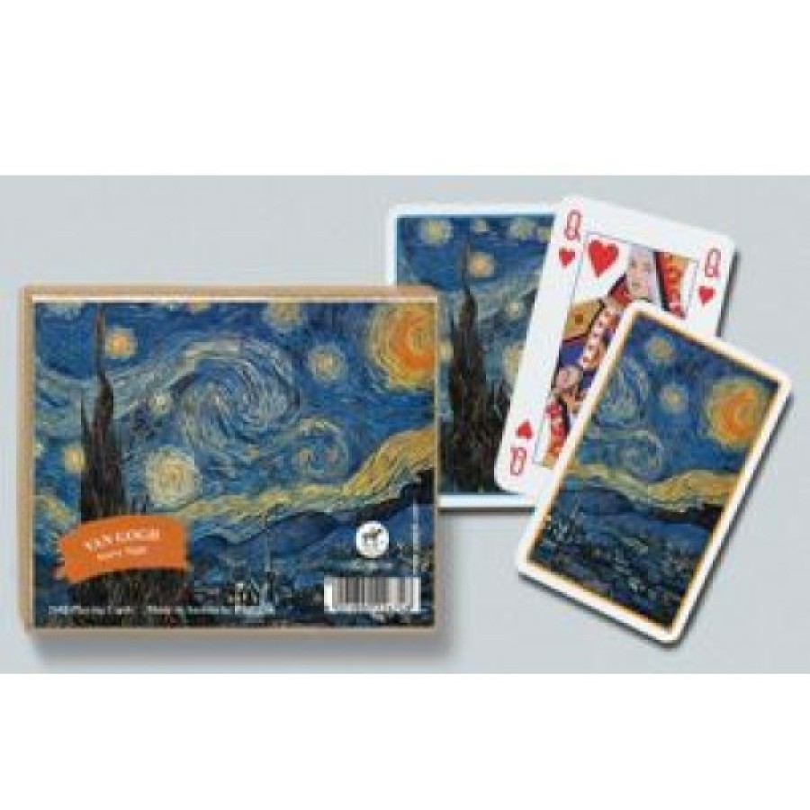 Piatnik Speelkaarten | Speelkaarten-Set Van Gogh Starry Night