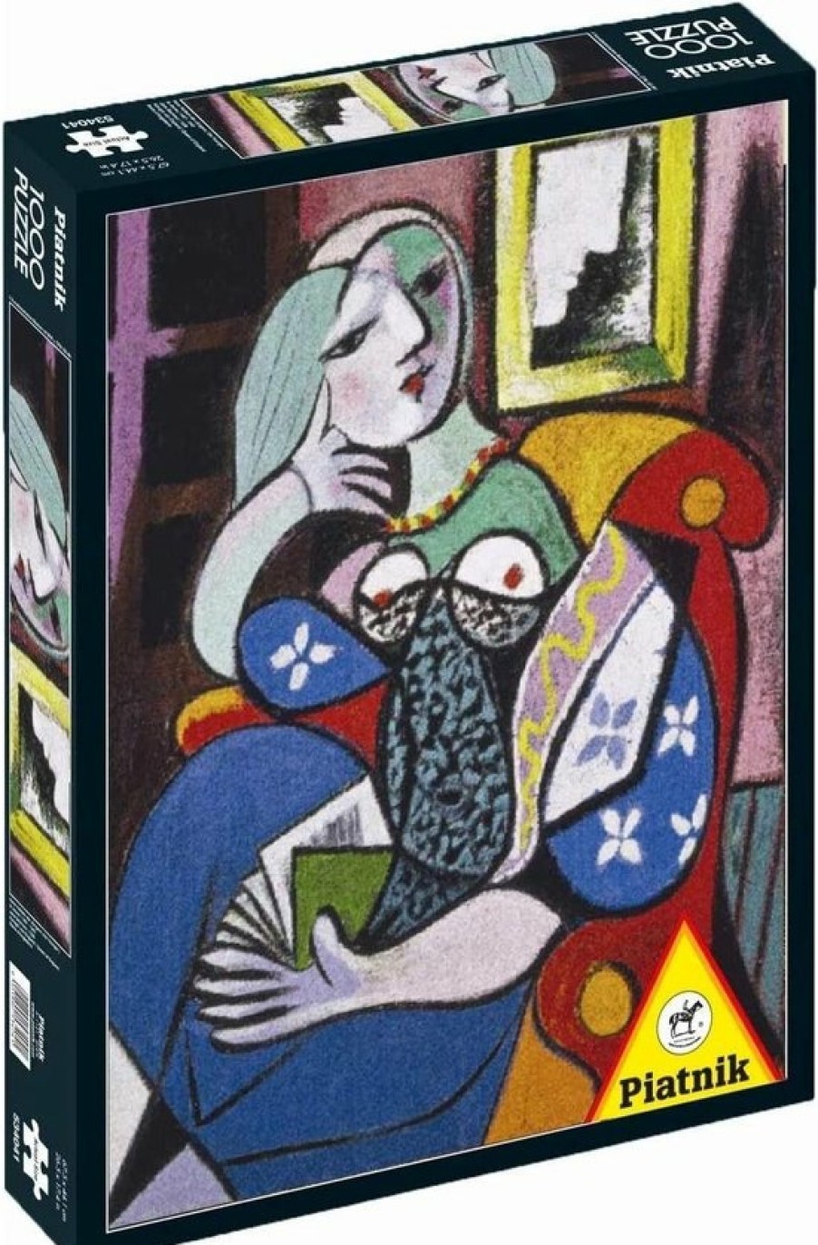 Piatnik 1000 Stukjes | Puzzel: Woman With A Book - Pablo Picasso (1000)