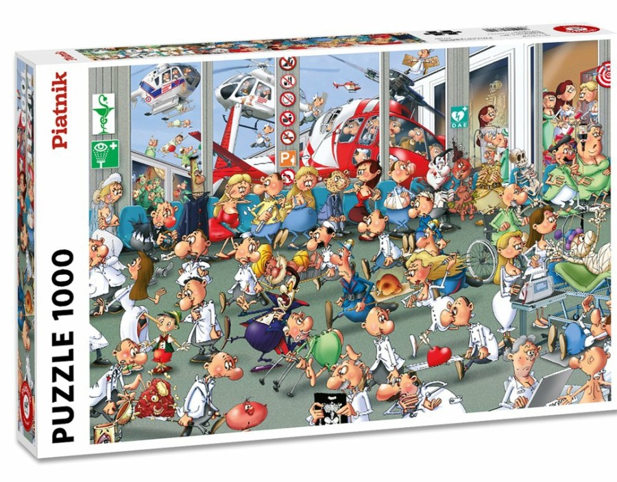 Piatnik 1000 Stukjes | Puzzel Eerste Hulp, Comic - 1000 Stukjes