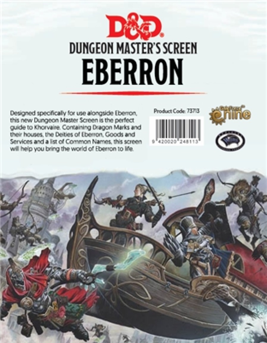 Gale Force 9 Sourcebooks | Dungeons & Dragons Dm Screen Eberron