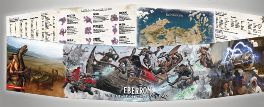 Gale Force 9 Sourcebooks | Dungeons & Dragons Dm Screen Eberron