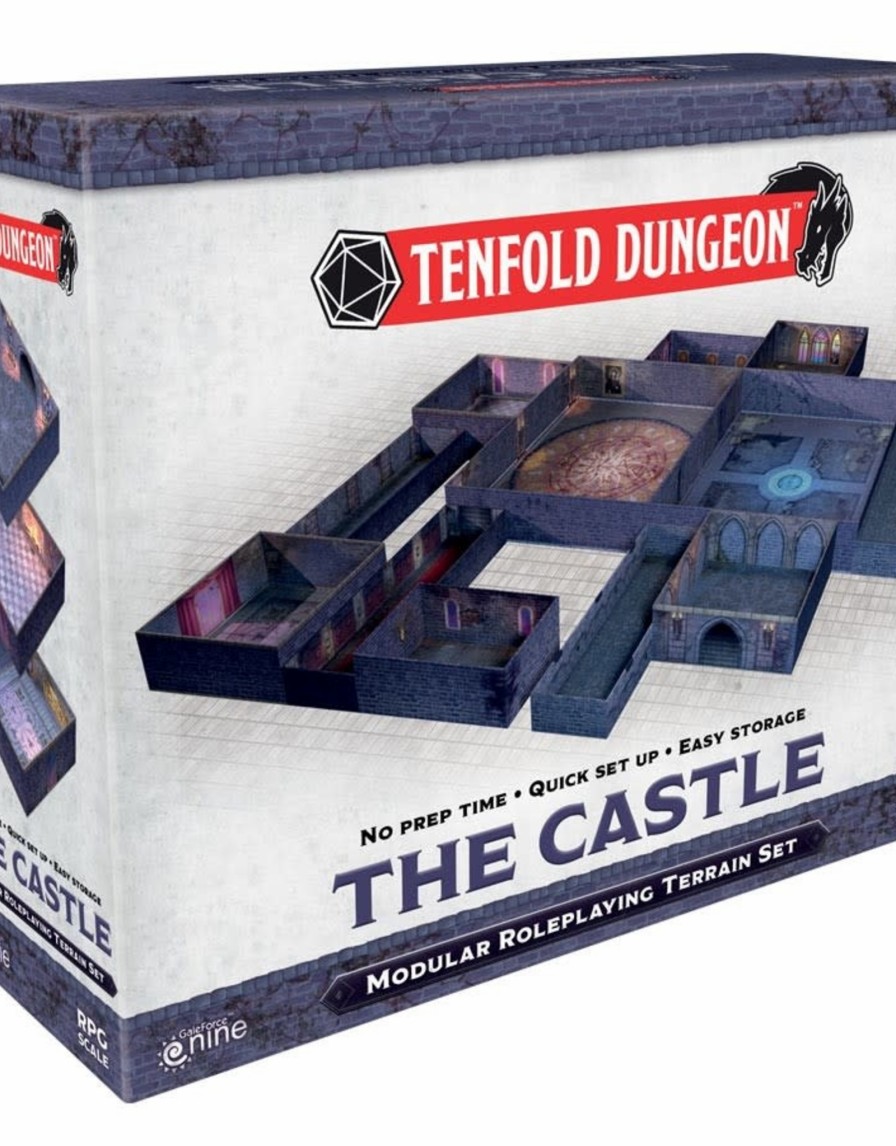 Gale Force Nine Accessoires | Tenfold Dungeon: The Castle - En