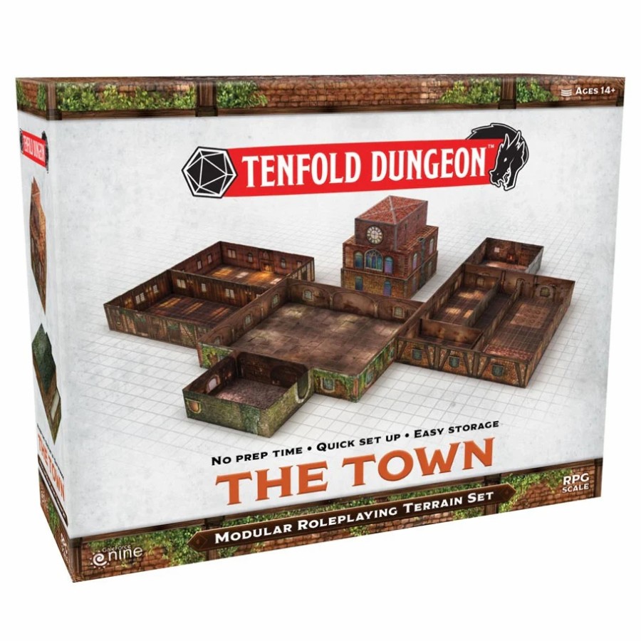 Gale Force Nine Accessoires | Tendfold Dungeon: Town - En