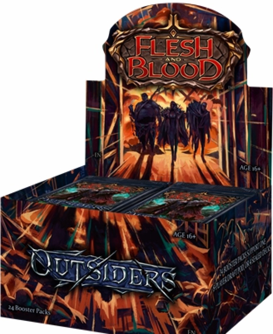 Legend Story Studios Flesh And Blood | Flesh & Blood Tcg - Outsiders Booster Display (24 Packs) - En