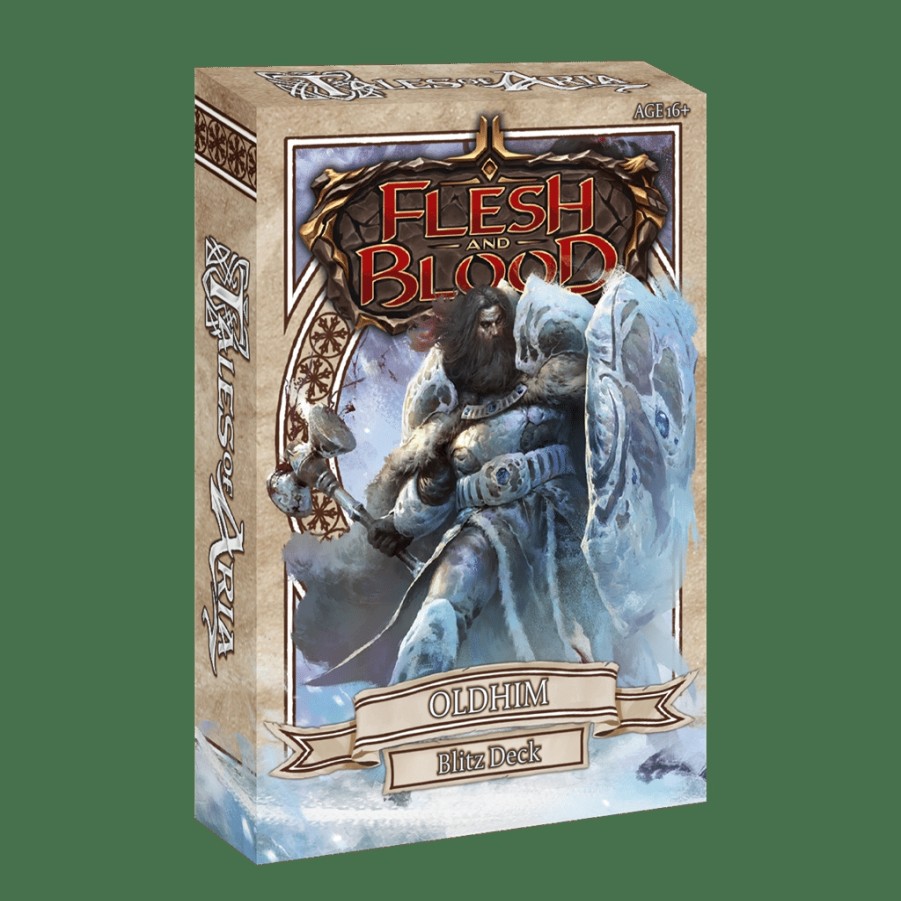 Legend Story Studios Flesh And Blood | Flesh & Blood: Tales Of Aria Blitz Deck: Oldhim - Elemental Guardian