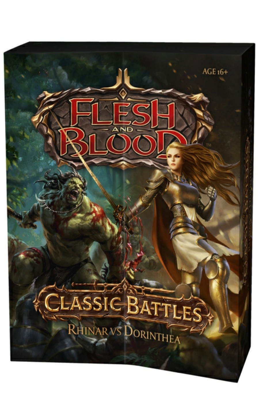 Legend Story Studios Flesh And Blood | Flesh & Blood Tcg - Classic Battles: Rhinar Vs Dorinthea Box Set