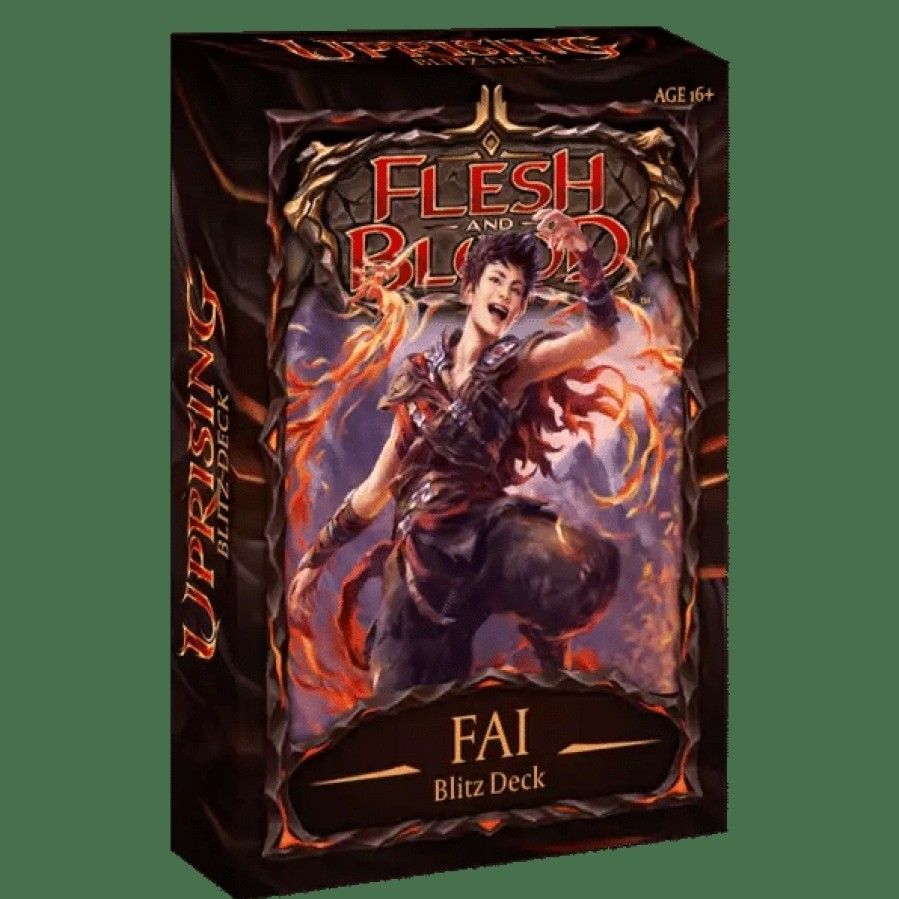 Legend Story Studios Flesh And Blood | Flesh & Blood Tcg: Uprising Blitz Deck - Fai