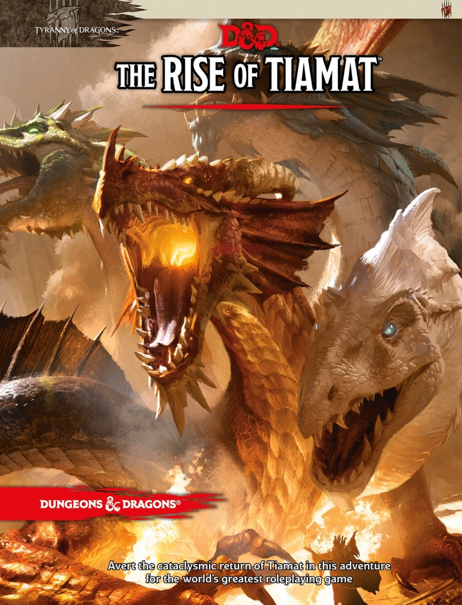 Wizards of the Coast Adventures Books | Dungeons & Dragons: The Rise Of Tiamat