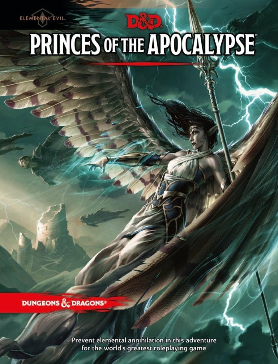 Wizards of the Coast Adventures Books | D&D 5.0 - Elemental Evil - Princes Of The Apocalypse