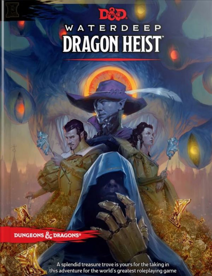 Wizards of the Coast Adventures Books | Dungeons & Dragons: Waterdeep: Dragon Heist