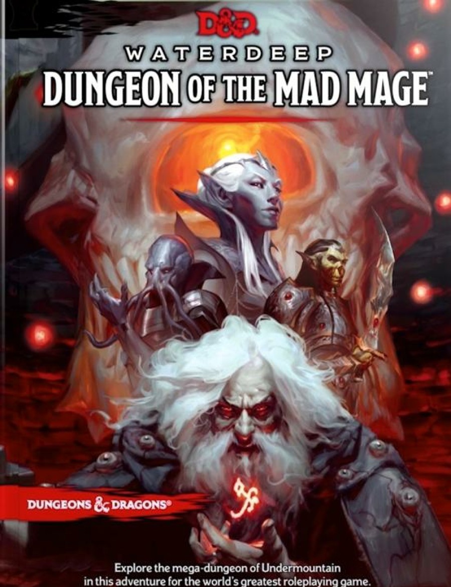 Wizards of the Coast Adventures Books | Dungeons & Dragons: Waterdeep: Dungeon Of The Mad Mage