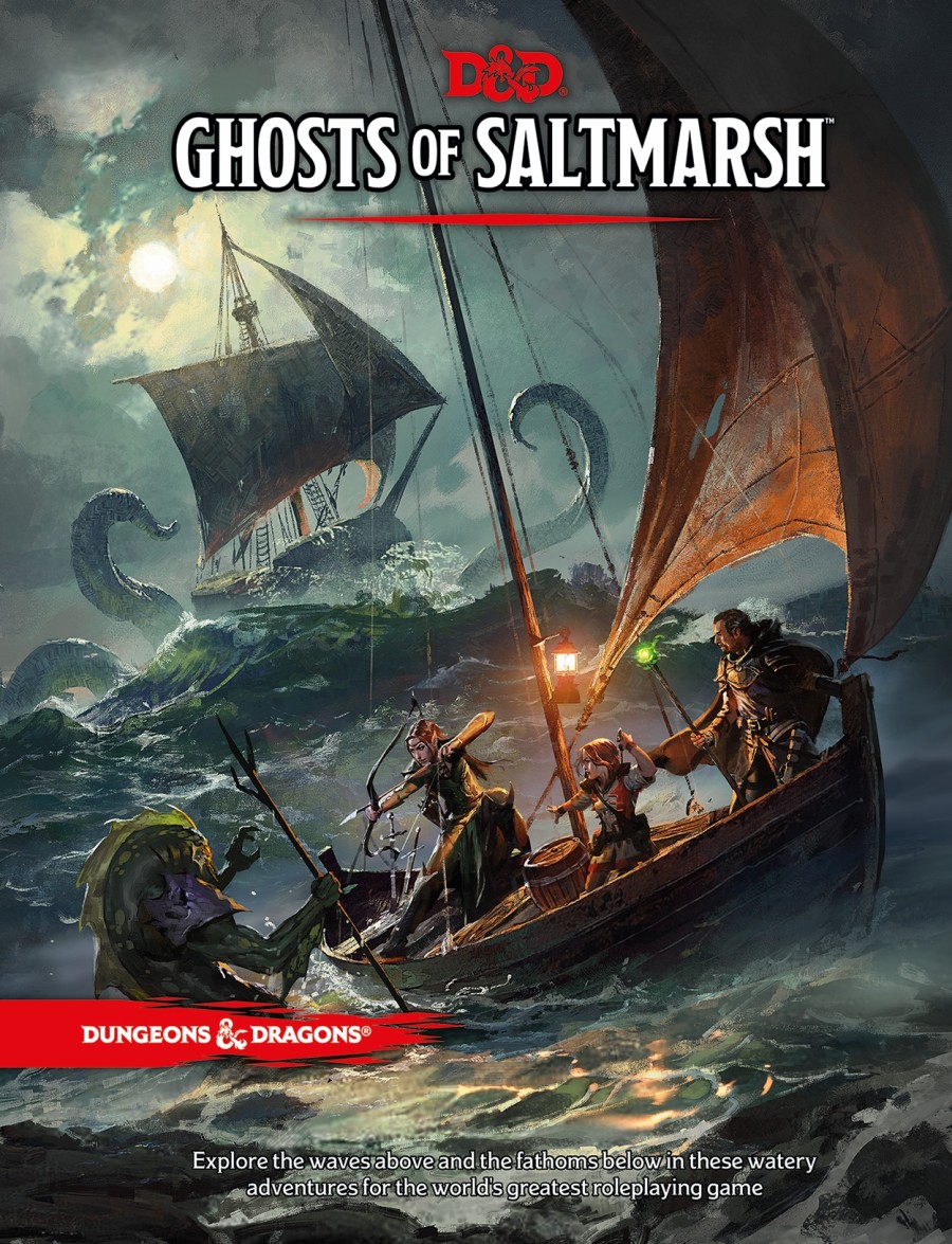 Wizards of the Coast Adventures Books | Dungeons & Dragons: Ghosts Of Saltmarsh