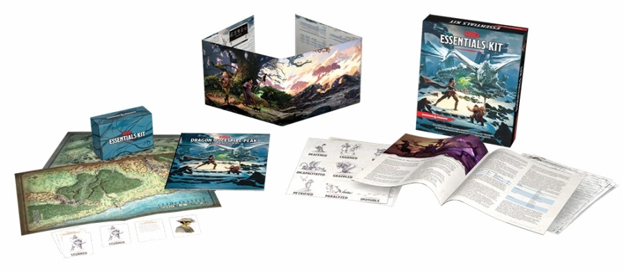 Wizards of the Coast Adventures Books | Dungeons & Dragons: Essentials Kit