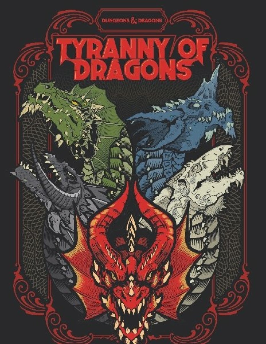 Wizards of the Coast Adventures Books | Dungeons & Dragons - Tyranny Of Dragons - Alternate Art Hardcover