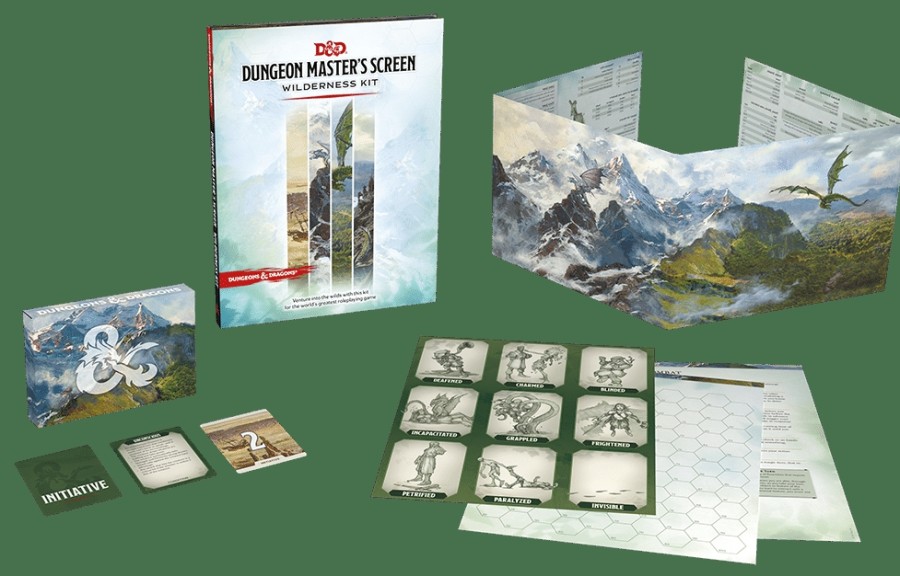 Wizards of the Coast Accessoires | D&D 5.0: Dungeon Master'S Screen Wilderness Kit