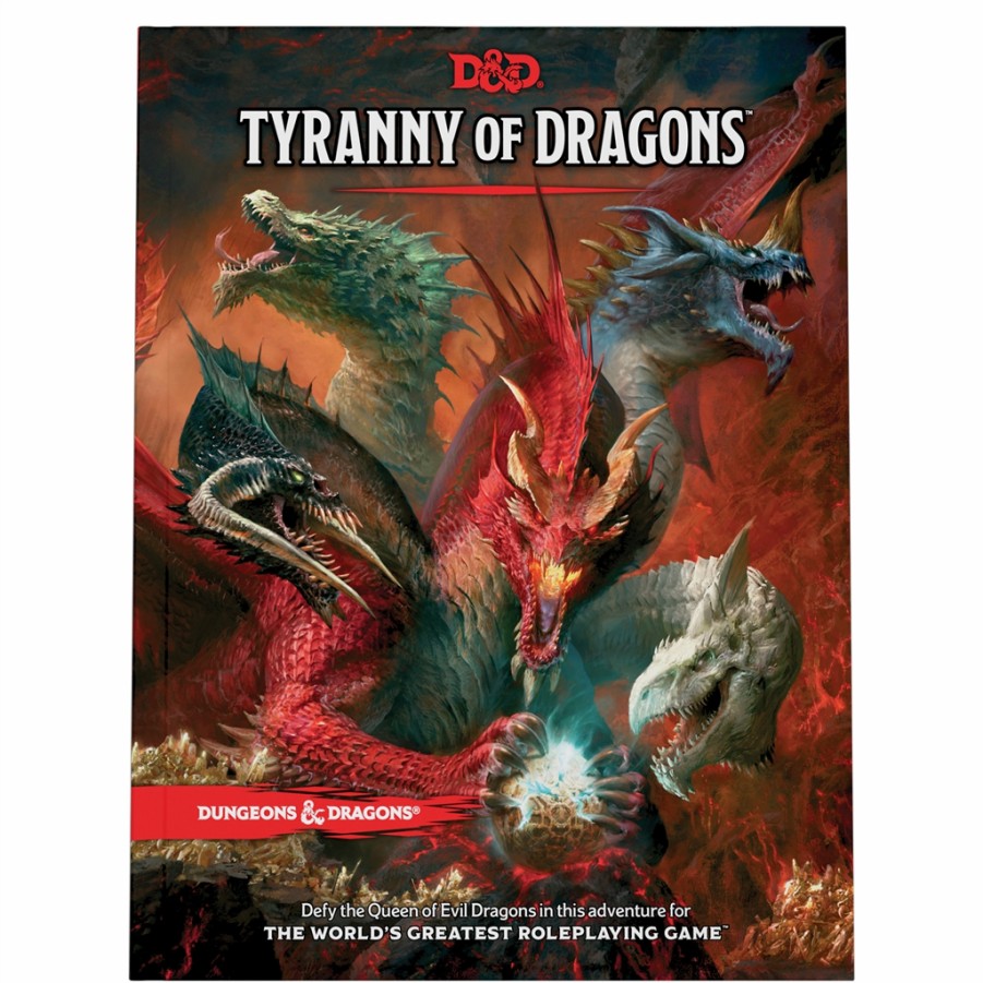 Wizards of the Coast Adventures Books | D&D: Tyranny Of Dragons: Evergreen Version