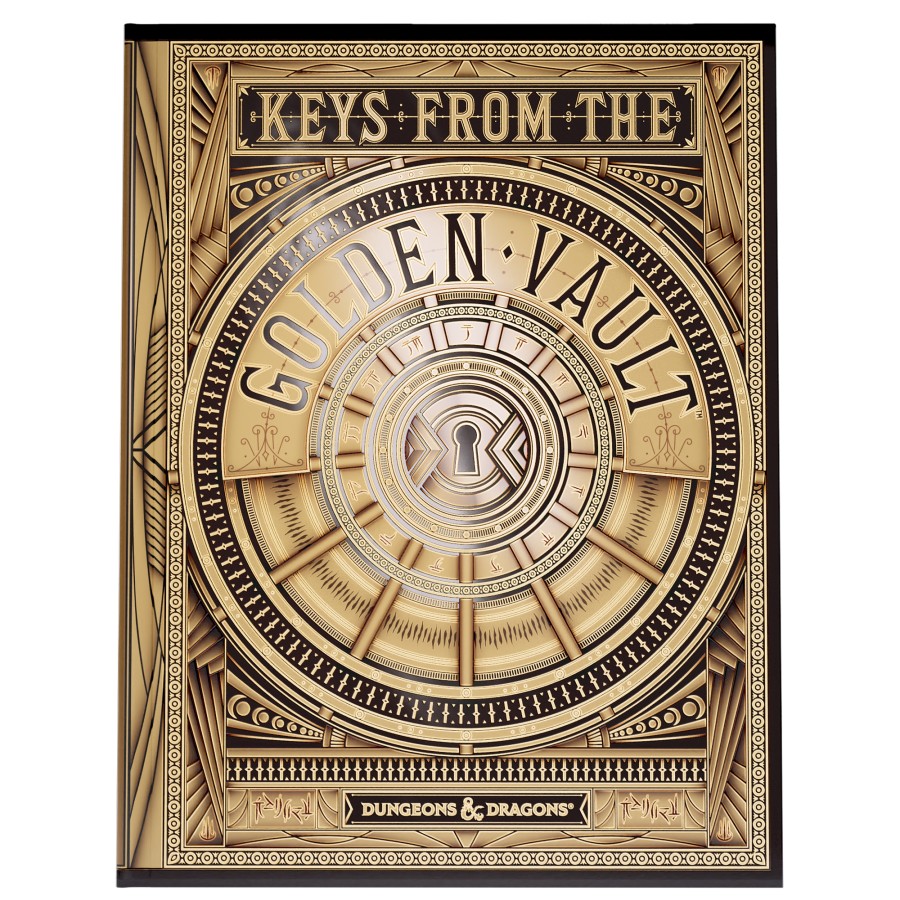 Wizards of the Coast Adventures Books | D&D: Keys From The Golden Vault - Alternate Art Hardcover