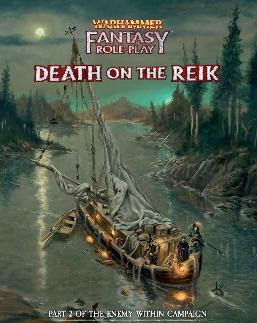 Cubicle 7 Warhammer Roleplaying | Wfrp Death On The Reik Enemy Within Vol 2