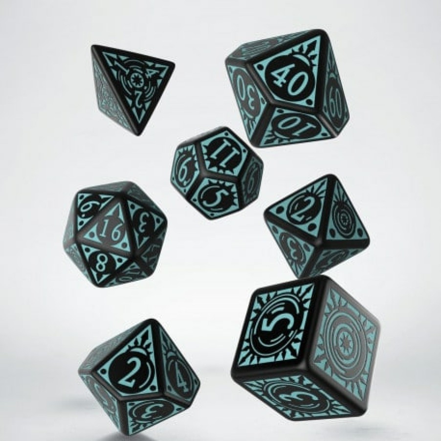 Q Workshop Dobbelstenen | Pathfinder Iron Gods Dice Set (7)