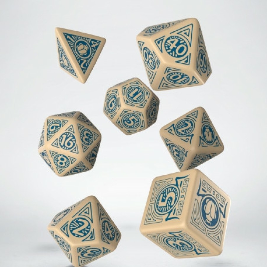 Q Workshop Dobbelstenen | Pathfinder Mummy''S Mask Dice Set (7)