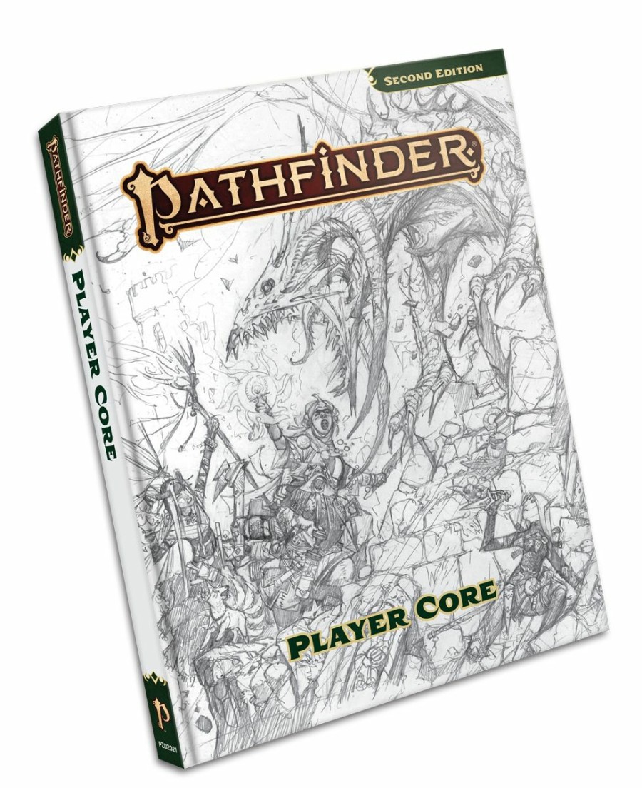 Paizo Publishing Pathfinder | Pathfinder Player Core - Sketch Cover